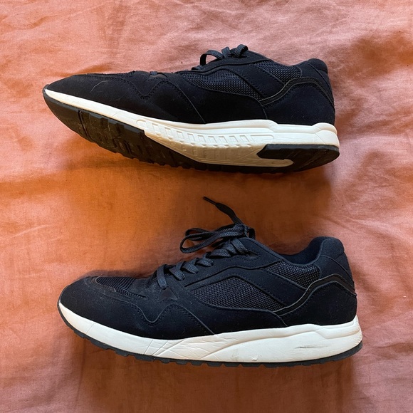 Men’s Navy MANGO sneakers - Picture 1 of 5